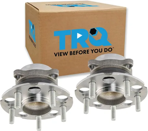 Vista 75 de Conjunto de buje y rodamiento de rueda trasera izquierda y derecha TRQ 2 piezas Compatible con Mazda CX-9 2007-2015 Todo Tracción