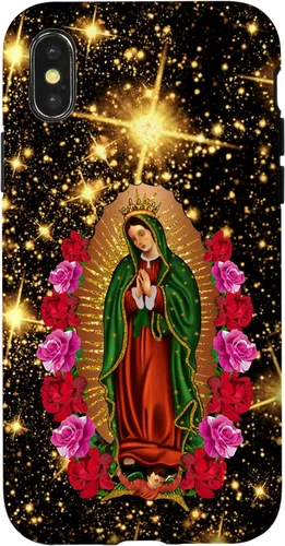 Vista 5 de Funda para iPhone 14 Pro Max Nuestra Señora Virgen De Guadalupe Virgen María