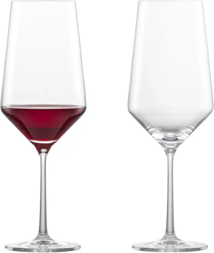 Vista 12 de ZWIESEL GLAS Pure Cabernet - Copas de vino tinto (juego de 4), elegantes copas de vino para vino tinto, copas de cristal Tritan aptas