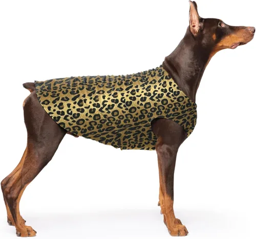 Vista 39 de Goldpaw - Chaqueta elástica de vellón para perros pequeños, suéter súper suave y cálido para perro, chaleco de suéter para mascotas para otoño e
