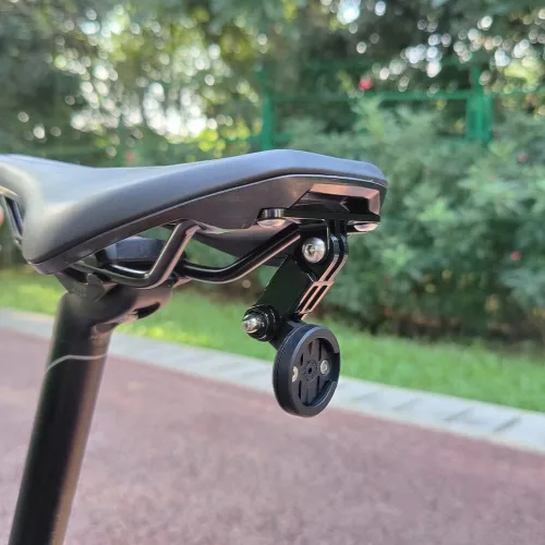 Vista 3 de Cestbon Soporte de sillín de bicicleta con adaptador para interfaz Gopro compatible con S-Works Power Phenom Romin Bridge Series Saddle