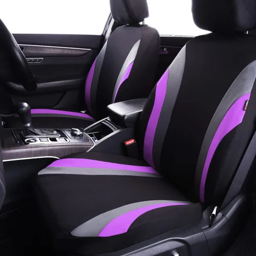 Vista 7 de CAR PASS Line Rider - Funda de asiento de automóvil de tela deportiva, ajuste universal, 100% transpirable, con esponja compuesta de 0.197 in