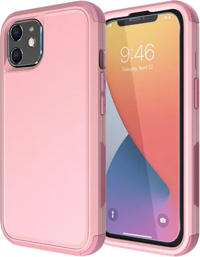 Vista 21 de Diverbox Funda para iPhone 11 [A prueba de golpes] [A prueba de caídas] [Protector de pantalla de vidrio templado], Funda de teléfono de Protección