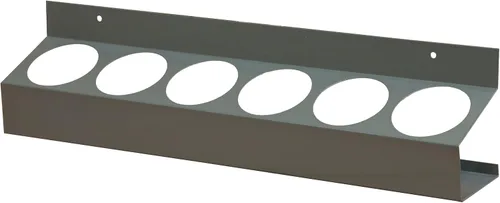 Durham 385-95 6 Aerosoles en lata de acero en frío gris, 21-1/2 pulgadas de ancho x 5-1/4 pulgadas de altura x 3-1/8 pulgadas de profundidad.