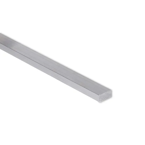 Remington Industries Barra plana de aluminio de 0.25X0.5FLT6061T6511-6 1/4 "x 1/2", placa de uso general 6061, 6 "de longitud, T6511 molino Stock,