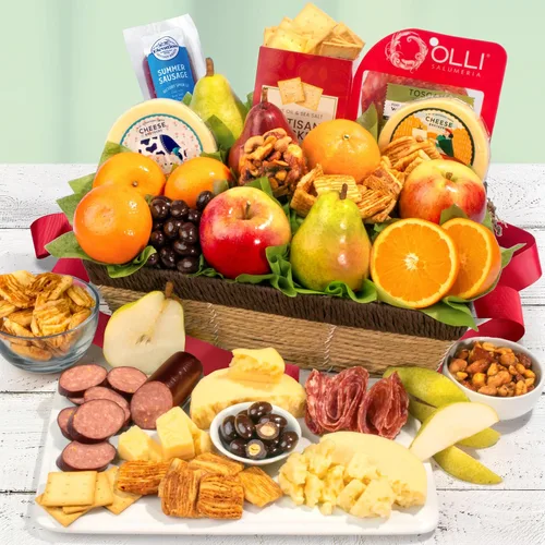 Vista 3 de Abundance Gourmet - Cesta de fruta