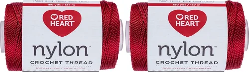 Vista 12 de Red Heart Hilo de ganchillo tamaño 3, color negro