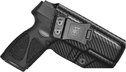 Vista 11 de Amberide IWB Kydex Holster for Taurus G3, Concealed Carry, No Optic/No Laser, Adjustable Cant, Posi-Click Retention, Made in USA