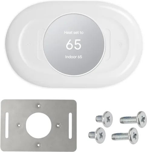 Nest Smart Home - Kit de accesorios de termostato para el hogar, compatible con termostato Google Nest 2020, molduras WiFi programables, paquete de