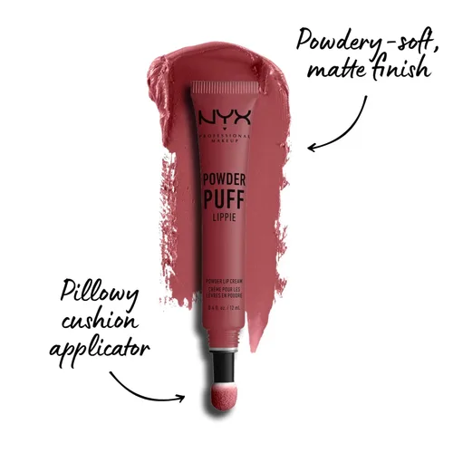 Vista 2 de NYX PROFESSIONAL MAKEUP Powder Puff Lippie - Crema de labios