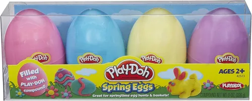 Vista 2 de Paquete de 4 huevos de pascua Play-Doh
