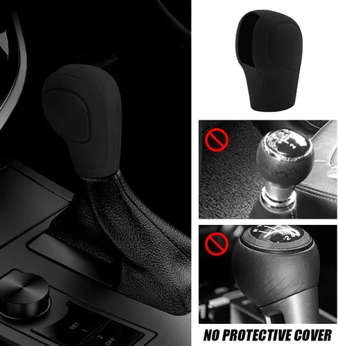 Vista 7 de Funda para pomo de palanca de cambios de automóvil, Funda para pomo de palanca de cambios de automóvil accesorios de protección para automóvil