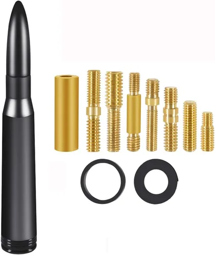 DORHEA Antena rechoncha de repuesto para Dodge RAM 1500 RAM 2500, RAM 3500 Ford F-Series F-150 Raptor F-250 F-350 F-450 Heavy Duty Ranger Classic