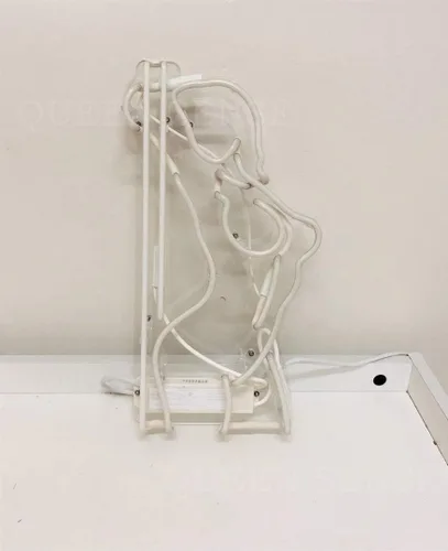 Vista 2 de Queen Sense 14 "Live Nudes Pole Dancer Girl Neon Sign Light Decorated Acrylic Panel Hecho a mano Cerveza Bar Pub Man Cave Lamp UT182