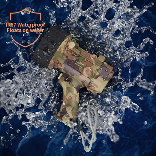 Vista 4 de BUYSIGHT Linterna Reflector Recargable Luz de Inundación, 1000000 Lúmenes Luces Puntuales de Mano IP67 Impermeable Linterna de Camping COB