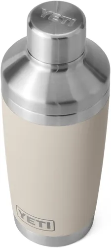 Vista 26 de YETI Rambler - Coctelera de acero inoxidable con aislamiento al vacío, 20 onzas, azul cielo grande