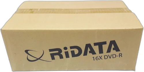 Vista 4 de RiDATA DRD-4716-RD100ECOW 4.7GB 16X DVD-R 100 paquetes de envoltura retráctil de husillo