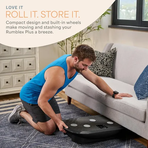 Vista 24 de Lifepro Vibration Plate Machines – Full Body Workout, Recovery & Lymphatic Drainage with 4D Motion, Silent Operation, Joint Support, & Triple Motor