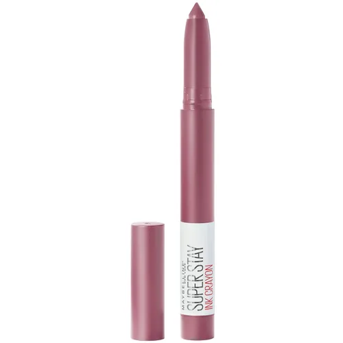 Vista 36 de Maybelline Super Stay Ink Crayon Lápiz labial, Crayón de labios mate con punta de precisión y afilador incorporado, larga duración hasta 8 horas