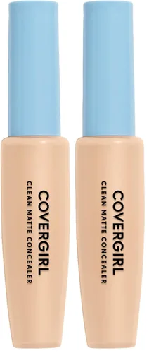 Vista 7 de COVERGIRL - Corrector mate limpio, sin aceite, fórmula ligera, mezclable, cobertura de aspecto natural, 100% libre de crueldad animal