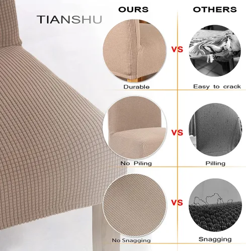 Vista 5 de Tianshu - Funda para silla de comedor