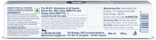 Vista 2 de Sensodyne Pasta dental para dientes sensibles - GEL FRESCO 150g