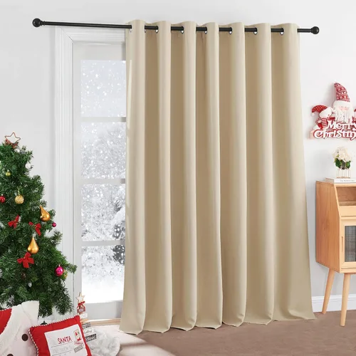 Vista 13 de RYB HOME Cortinas portátiles para puerta con privacidad, cortinas opacas y aislantes térmicas para dormitorio, armario, sala de estar, comedor