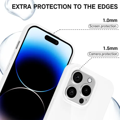 Vista 516 de Svanove para iPhone 7 Plus/ 8 Plus, funda de silicona, de goma suave brillante y gel de jey lindo, funda protectora de plástico simple y lisa