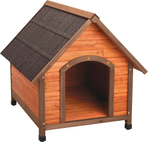Ware Manufacturing Premium Plus - Casa para perros de madera de abeto con marco A, tamaño grande
