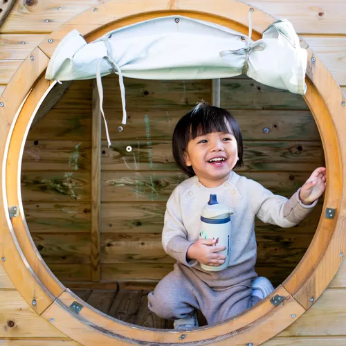 Vista 5 de Tommee Tippee INTELLIVALVE - Botella de agua deportiva aislada de 9 onzas, antiderrames, para niños pequeños de 1 a 3 años, INTELLIVALVE 100% a