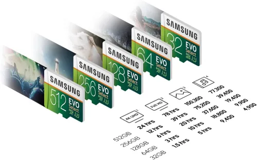 Vista 7 de SAMSUNG (MB-ME32GA/AM) 32GB 95MB/s (U1) microSDHC EVO Select Tarjeta de memoria con adaptador de tamaño completo