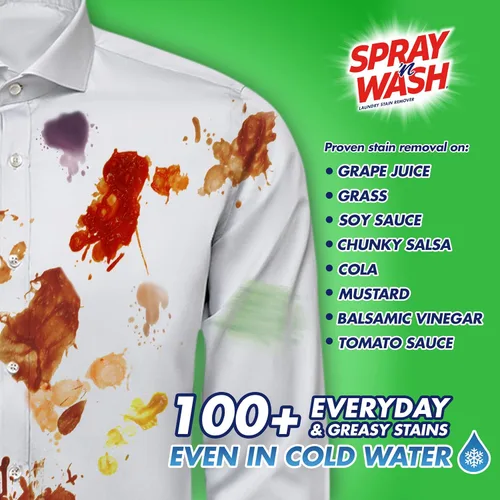 Vista 3 de Spray 'N Wash Max - Quitamanchas para ropa, 16 onzas, el empaque puede variar