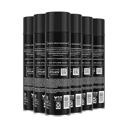 Vista 2 de TRESemmé Spray para el cabello, extra sujeción. 11 onzas, Freeze Hold, Sin