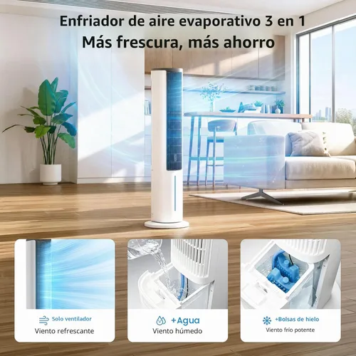Vista 4 de Antarctic Star Aire acondicionado portátil de 8000 BTU, unidad de CA