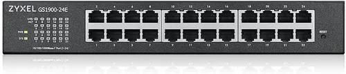 Vista 2 de Zyxel Conmutador Ethernet de red de 24 puertos Gigabit administrado