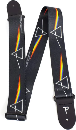 Vista 5 de Perri's Leathers Ltd. - Correa de guitarra - Poliéster - Producto oficial - Pink Floyd Dark Side of the Moon - para guitarras