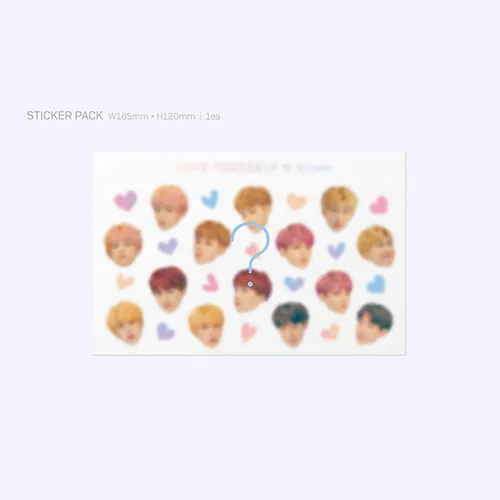 Vista 6 de LOVE YOURSELF 結 ANSWER [ S ver. ] BTS Album 2CD + Photobook + Mini Book + Sticker Pack / K-POP Sealed