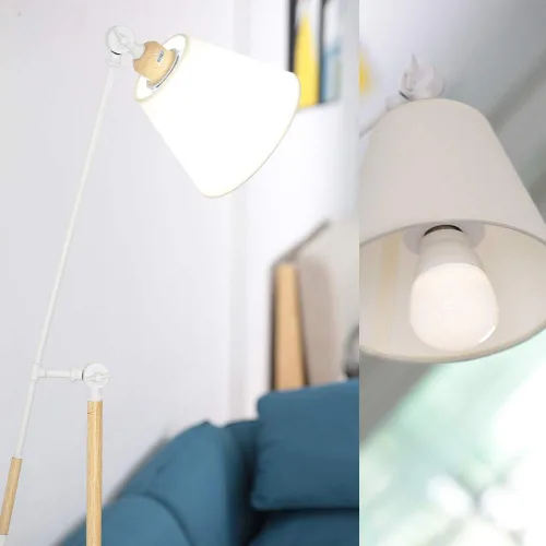 Vista 6 de Smart Bulb Socket Smart Led Bulb Adapter funciona con Google Home para el hogaroficina