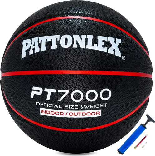 Basketball Ball – Official Size– Composite Leather Indoor/Outdoor Basketball for Men, Women & Girls, with Pump