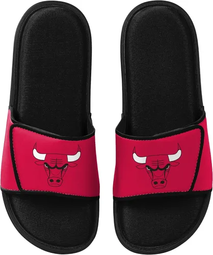 Vista 95 de FOCO Sandalias deportivas de espuma para ducha con logotipo de equipo universitario de la NCAA para hombre
