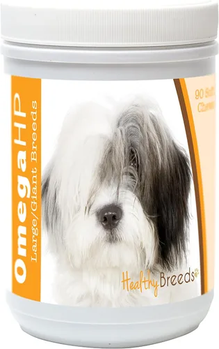 Vista 252 de Healthy Breeds Siberian Husky Omega HP - Masticables suaves para piel y pelaje, 90