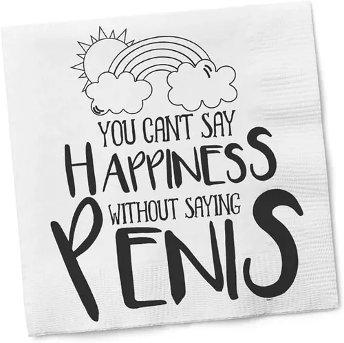 Vista 10 de Twisted Wares - Divertidas servilletas de cóctel - Creo que eres genial y soy solo una servilleta - Servilletas de cóctel boutique - Perfectas