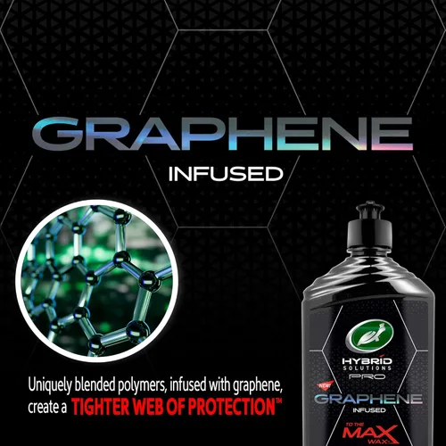 Vista 5 de Turtle Wax 53479 Hybrid Solutions Pro to The Max Wax Graphene Liquid Wax, Patent-Pending Advanced Paint Protection, Extreme Gloss High Shine Finish