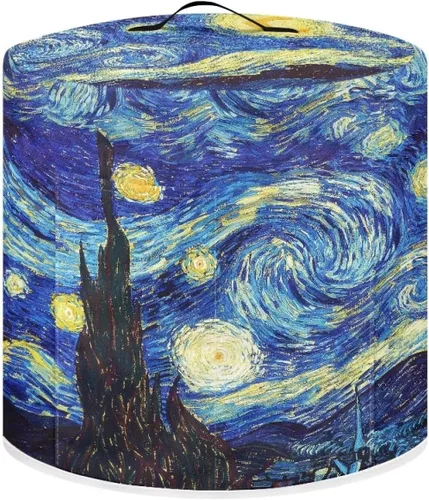Vista 20 de DISNIMO Angry - Funda para freidora de aire para arrocera, protección contra el polvo, cubierta aislada para electrodomésticos de cocina con asa