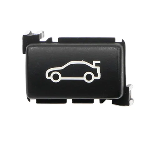 Jaronx Cubierta del botón del interruptor del maletero trasero del portón trasero compatible con BMW 1 2 3 4 5 6 7 X1 X3 Z4 Series,