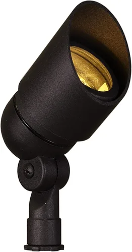 BestPro Lighting - Luz de bala direccional de bajo voltaje en acabado negro (101BLK)