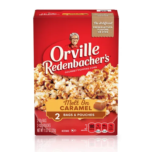 Vista 14 de Palomitas de maíz con mantequilla Orville Redenbacher, 3.3 onzas (contiene 36)