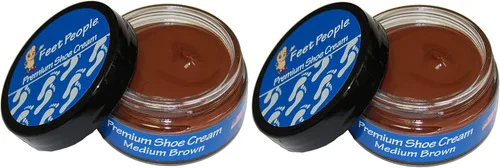 Vista 17 de FeetPeople Crema prémium para zapatos de 1.5 onzas, paquete de 2, varios