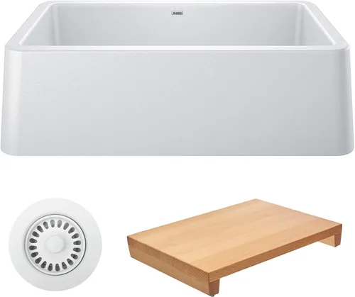 BLANCO Fregadero de cocina con accesorios Antracita
