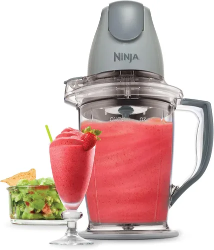 Vista 3 de Ninja Master Prep Licuadora de Alimentos y Bebidas, Gris